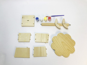 Kit de Pot de <span class=keywords><strong>Fleurs</strong></span> en Bois à Assembler Soi-Même - Product Image 6