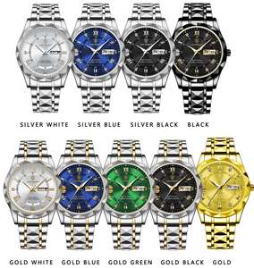 Poedagar 615 Nuovi Arrivi Orologio da Uomo di Lusso alla Moda in Acciaio Inossidabile Impermeabile Luminoso al Quarzo - Product Image 6