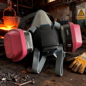 Masker <span class=keywords><strong>Gas</strong></span> Setengah Wajah Terbaru yang Laris dengan <span class=keywords><strong>Filter</strong></span> Udara Karbon Aktif Melindungi dari <span class=keywords><strong>Gas</strong></span> Cat Debu Bahan Kimia - Product Image 2