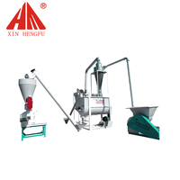 Moulin à granulés d'aliments pour animaux Hengfu petite ligne de production d'aliments pour animaux machines de traitement d'aliments pour volailles ligne de production de moulin d'aliments pour volailles