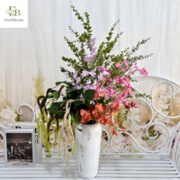 Meistverkaufte 2-Zweige Amaranthus Künstliche Blumen Hängende Dekoration Blattwerk für Blumenarrangements Hochzeit