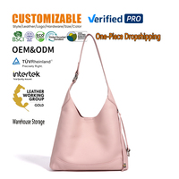 Nouveau Sac à Bandoulière en Cuir Véritable Haut de Gamme 2026 – Sac à Main de Luxe Designer Grande Capacité, Minimaliste, Urbain et Simple avec Fermeture Éclair