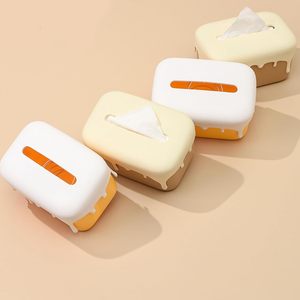 Unique <b>Kitchen</b> <b>Plastic</b> Table Napkin Toilet Tissue Paper Box Holder for Office - Product Image 4