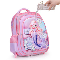 Sac à dos scolaire à roulettes pour enfants, motif dessin animé tendance, étanche, pour étudiants, vente en gros