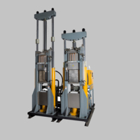 Machine pour fabrication de blocs de glace secs, pour utilisation industrielle, g