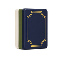 Kit de Mahjong Américain de Luxe en Acrylique à 3 Couches, 160 Pièces, Motifs Floraux et d'Oiseaux Artistiques, Tuiles de Mahjong Personnalisées Gravées