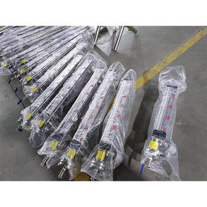 مقياس مستوى قلاب مغناطيسي يعمل بتردد عالي من الفولاذ المقاوم للصدأ والحزام الكروي العائم والتحويل عن بعد مقاوم للانفجار وضغط درجة الحرارة العالية - Product Image 2