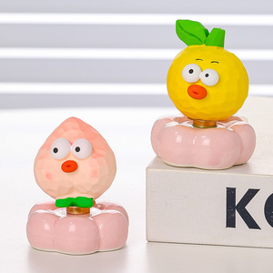 การ์ตูนผลไม้ตกแต่งโต๊ะเรซิ่นชุดหลายชิ้นอุปกรณ์สำนักงานดีไซน์ร่วมสมัย - Product Image 3