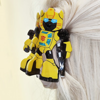 Niche Offre Spéciale Acrylique Cheveux Saisir Bourdon Robot Acétate Pince À Cheveux