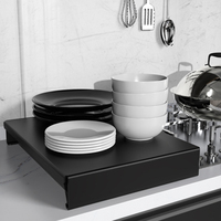 Couverture de cuisinière à gaz Support de rangement pour cuisine Support de poêle à gaz Support de poêle électromagnétique Support de pot Organisation de rangement pour comptoir