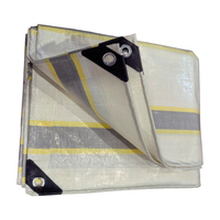 Bâches en poly transparent haute résistance 4X5M conceptions attrayantes entièrement protégées contre les UV pour une utilisation en extérieur-pour la serre de couverture de camping en toile