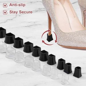 แผ่นรองส้นรองเท้ากันลื่น ลดเสียงรบกวน รูปทรงกลม สำหรับรองเท้าส้นสูง - Product Image 3