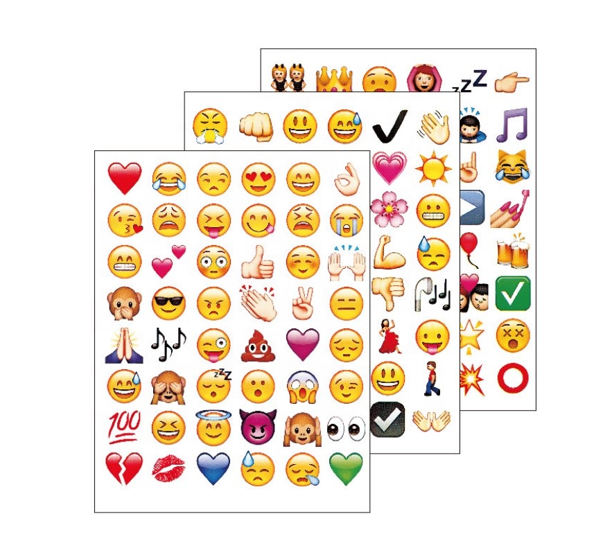 Expression DIY Stickers on the Car Motorcycle Luggage Laptop Smiles Face Reward Praise Stickers Label Educational Merit
