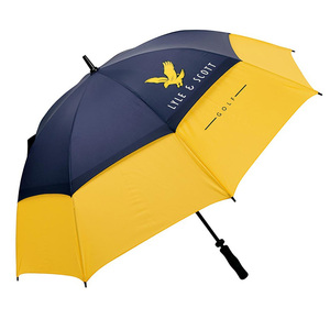 Parapluie <span class=keywords><strong>de</strong></span> golf double couche extra large à ouverture automatique pour adultes Parapluies <span class=keywords><strong>de</strong></span> <span class=keywords><strong>pluie</strong></span> avec logo personnalisé Long et coupe-vent - Product Image 1