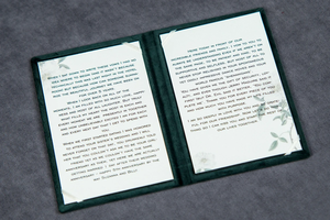 Libretti dei Voti Nuziali con Copertina Rigida Premium, Stampa Personalizzata con Logo, Regalo Personalizzato per Addio al Nubilato - Product Image 4