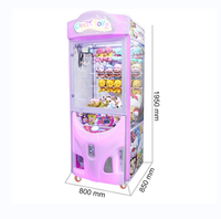 Nouvel arrivage de jouets en peluche Arcade vente de jouets fou 2 griffe grue jeu Machine griffe Machine