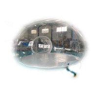 Tente bulle gonflable transparente de luxe en PVC, 16 pieds, imperméable, pour mariages et fêtes, utilisable en toutes saisons