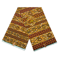 Tissu imprimé africain en satin de soie personnalisé en polyester de haute qualité en gros d'usine