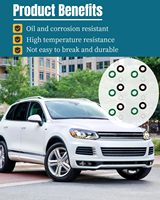 Kit de 6 joints toriques d'étanchéité pour injecteurs de carburant 06E998907E pour Audi A4 A5 A6 A7 A8 Q5 Q7 RS3 RSQ3 TTRS et VW Touareg, 2008-2018