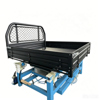 Plateau de camionnette en aluminium à plancher plat