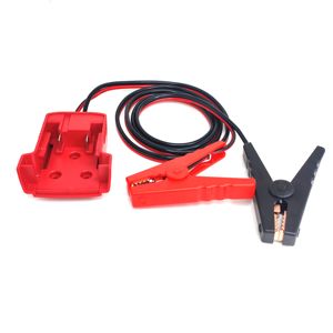 Адаптер питания 18 В постоянного тока для зажима крокодила Соединительный кабель Шнур для Milwaukee 18 В комплект адаптеров для автомобильного пускового инструмента - Product Image 4