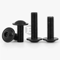 Vis à tête fraisée hexagonale en acier inoxydable 304 finition oxyde noir BOSS M2-M5 avec rondelle J36Z280