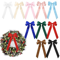 Ruban fin en polyester de 3 mm, nœud papillon, emballage cadeau, fleurs, accessoires faits à la main, matériaux auxiliaires, décorations en ruban