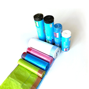 Wholesale Custom Size 55 - 60 Gallon Black Trash Bags GRS Recycled Environmentally Compo-stable Plastic Garbage Bag
