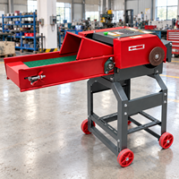 Machine à hacher la paille commerciale 9Z-1.0 avec bande transporteuse, pour la fabrication d'ensilage et l'alimentation animale
