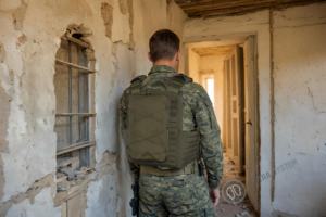 Cabrio & zusammen klappbare Gasmaske Bein beutel oder Rucksack für Platten träger Tactical Gear Chaleco Tactico Trink system MU - Product Image 5