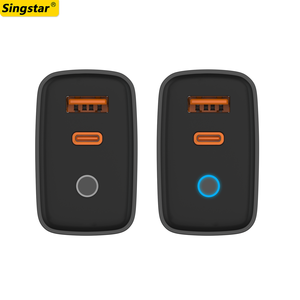 Cargador Tipo C de 25w para iPhone/Huawei/Vivo/Honor/<span class=keywords><strong>Samsung</strong></span>, color negro, cargadores de teléfono USB de pared para cargar celulares. - Product Image 5