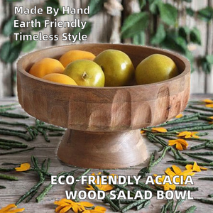 Tendance du moment : saladier à pied en métal, écologique, durable, artisanal, design classique, personnalisable, pour la maison, le restaurant, les fêtes - Product Image 2