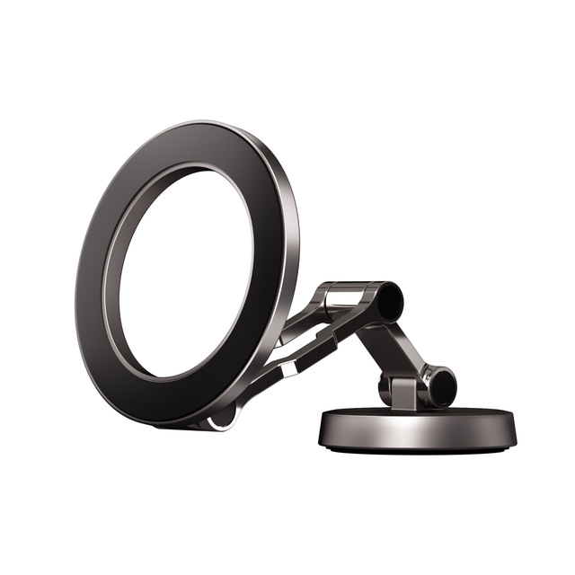 360-Degree Rotating Universal Tablet Stand and Phone Holder Magnetic Zinc Alloy Compatible with iPhone for Car and Home Use