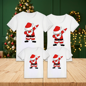 OEM Sleek Apparels propose des t-shirts pour hommes élégants et à séchage rapide, à thème de Noël, imprimés, en tricot léger, 100% polyester, vente en gros - Product Image 2