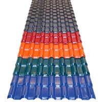 Tuile de toiture en résine synthétique ASA UPVC vierge, plaque de toiture en PVC imperméable et anti-UV pour bâtiments résidentiels et commerciaux