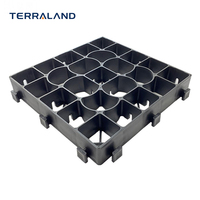 Grille de stabilisation de gravier perméable à assemblage rapide pour le pavage des parkings commerciaux