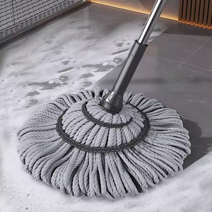 No-Hand-Wash Spin <strong>Mop</strong> <strong>Pro</strong> - Self-Wringing Bucket Mimics Hand Squeezing | Deep Cleaning for Home Floors - Product Image 4