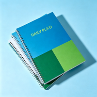 Carnets scolaires personnalisés en gros, agendas, carnets quotidiens, blocs-notes à spirale, pages lignées, carnets inspirants, planificateurs hebdomadaires