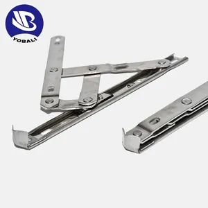 Low Price Hinged Swing Window Friction Stay Arms Stainless Steel 304 2 Bars Casement Friction Stay Hinge