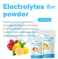 Electrolyte Powder Sachets Sugar Free Hydration Solution with Real Pink Himalayan Salt
