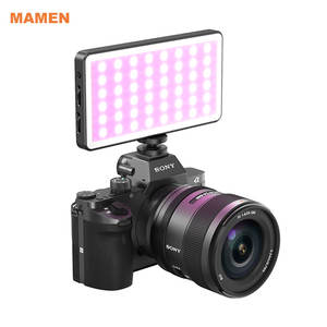 MAMEN <span class=keywords><strong>2023</strong></span> nouveau prix d'usine <span class=keywords><strong>Tik</strong></span> <span class=keywords><strong>Tok</strong></span> Led RGB Fill Light Vidéo Live Stream Photographie Éclairage Fill light - Product Image 1