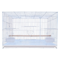 60x43x41cm personnalisé grand gros gros fil de fer oiseau élevage Pigeon perroquet Cage grand métal oiseau perroquets canari Cage