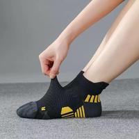 Chaussettes de course personnalisées à la cheville, respirantes, en maille, avec soutien de la voûte plantaire, pour l'entraînement au marathon, fournisseur OEM ODM