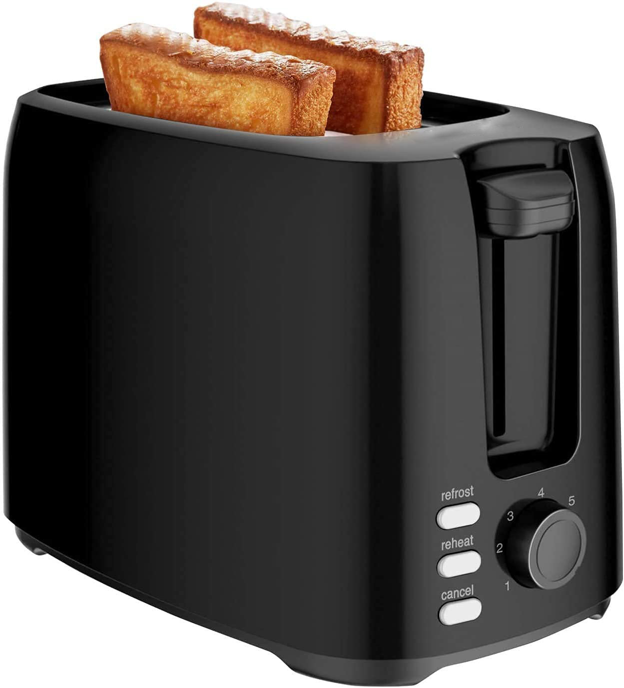 Auto Pop Up 2 Slices Retro Toaster Smart Electric Mini Toaster Oven Sandwich Bread Toaster With Defrosting Warming Up Function