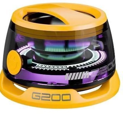 Magnetic for 5.3 Speaker Portable RGB Ambient Light Wireless Suction-Cup Mini Speaker Subwoofer 5W Built-in Battery USB