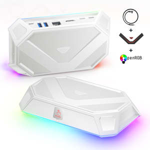 Accessoires JSAUX Black 8 en 1 RGB pour Steam Deck, station d'accueil pour console de jeu Steam Deck - Product Image 2