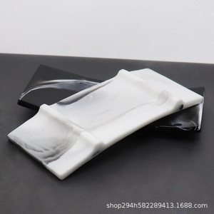 Khách sạn hiện đại mô hình hình chữ nhật nhựa khăn khay thiết kế thời trang nhà vệ sinh lưu trữ món ăn khay trang trí khay - Product Image 4