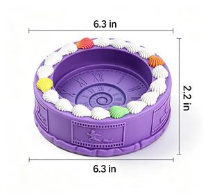 Comedero Decorativo de Lujo para Mascotas, en Forma de Pastel, de Silicona, para Alimentación Lenta, para Perros y Gatos, con Logotipo Personalizado - Product Image 1