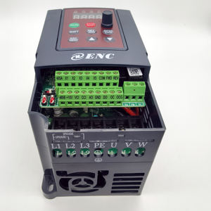 ENC EDS800シリーズミニ周波数インバーターEDS800-2S0002NB AC220V 0.2KW 1.6A - Product Image 4