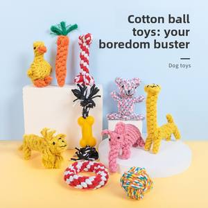 Çevre dostu ahtapot köpek Pet oyuncak moda stil çiğnemek pamuk halat gıcırtılı diş temizleme oyuncak günlük kullanım için küçük hayvanlar için - Product Image 3